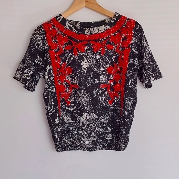 Isabel Marant Napoli Broderie Anglaise Top - Picture 2 of 12